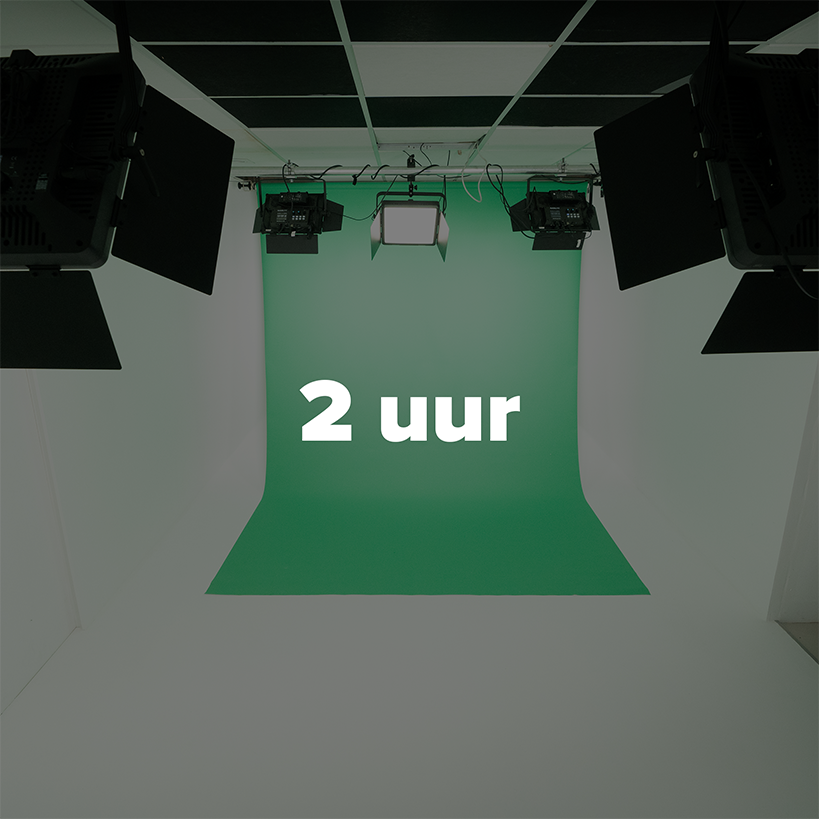 Studio huren - 2 uur
